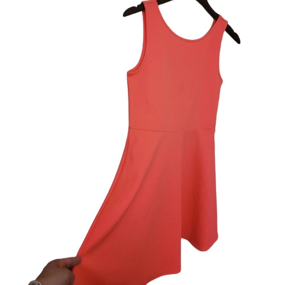 DIVIDED Neon Fit to Flare Skater Dress US 12 - Picture 2 of 4